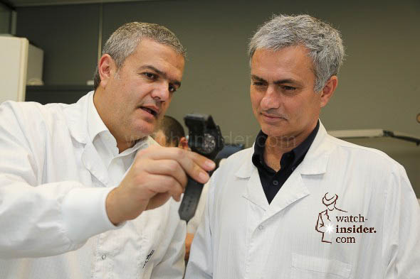 José Mourinho and Hublot CEO Ricardo Guadalupe