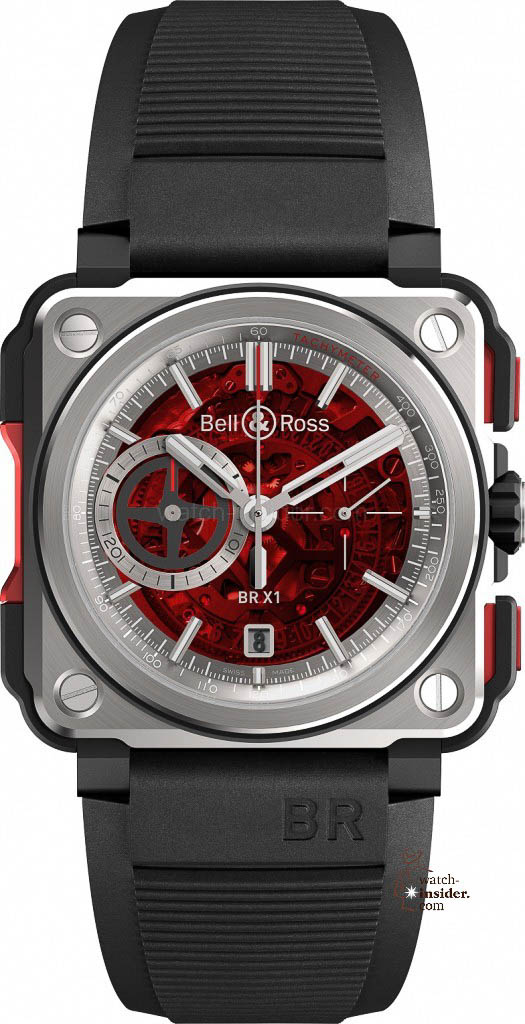 Bell & Ross BR-X1-Skeleton Chronograph-Red Edition