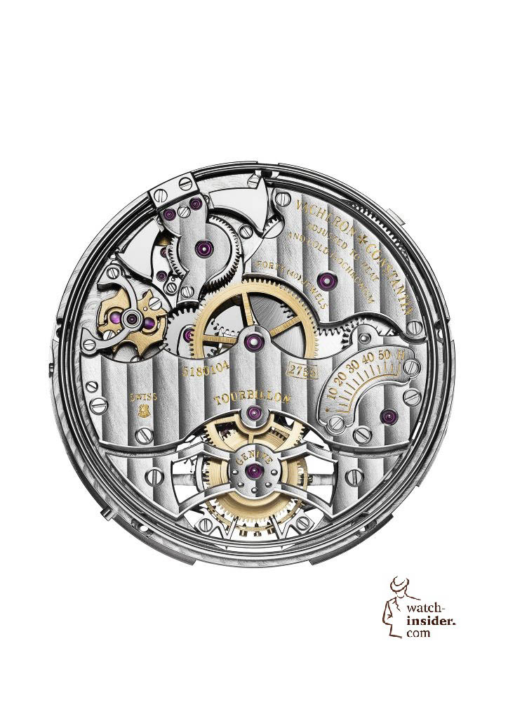 Calibre 2755 TMR developed and manufactured by Vacheron Constantin