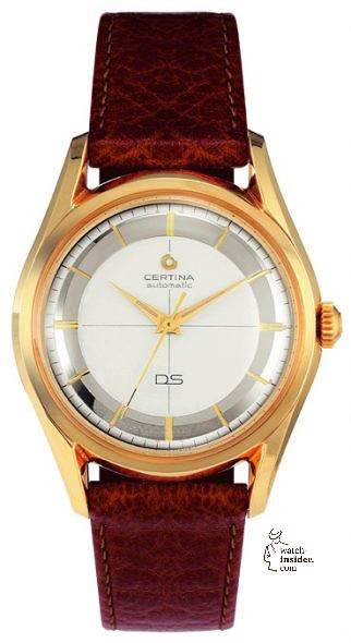 The historic Certina DS-1 from the year 1960.
