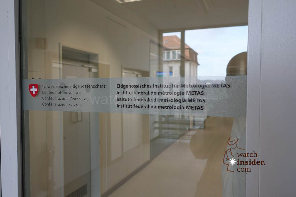 The official METAS office located at the Omega headquarter in Biel.