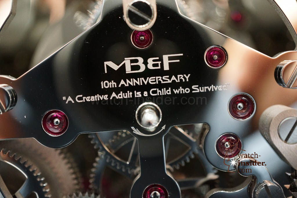 MB&F Melchior, a robo-clock 