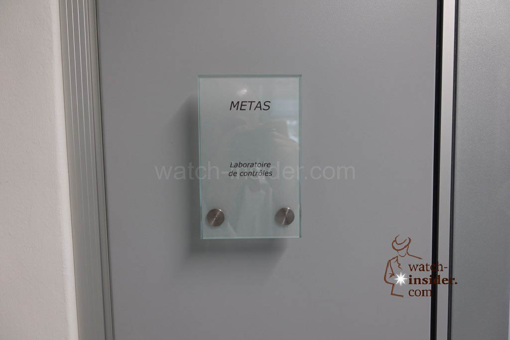 The official METAS office located at the Omega headquarter in Biel.