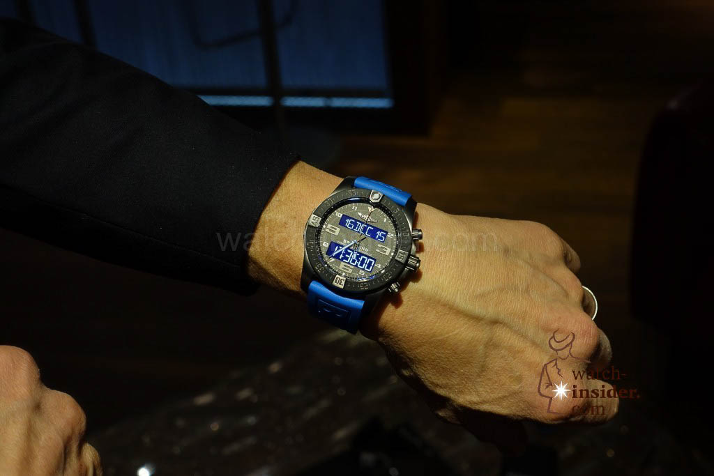 Breitling Exospace B55 Connected: On the wrist of Breitling VP Jean-Paul Girardin