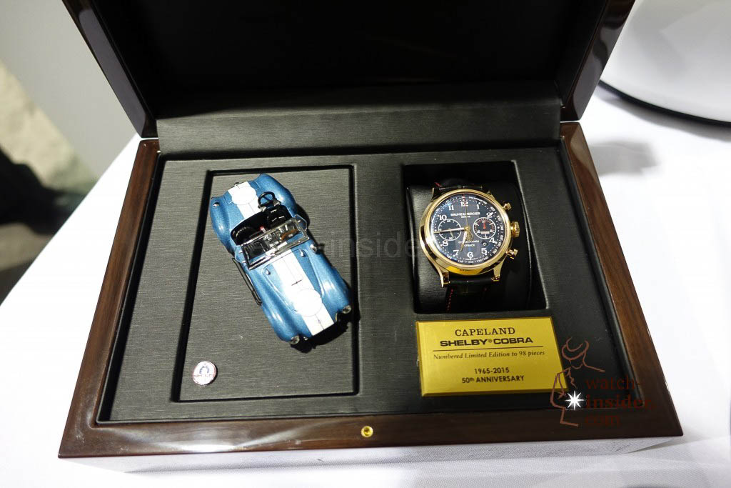 Capeland Shelby® Cobra 18k Red Gold Flyback Chronograph