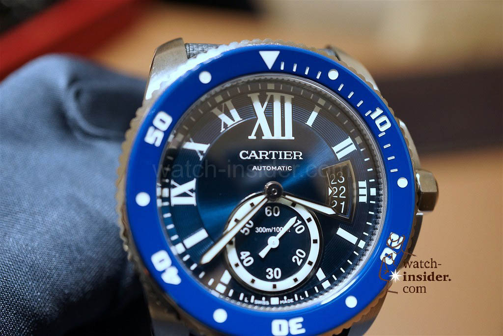 CARTIER Calibre de Cartier Diver Blue