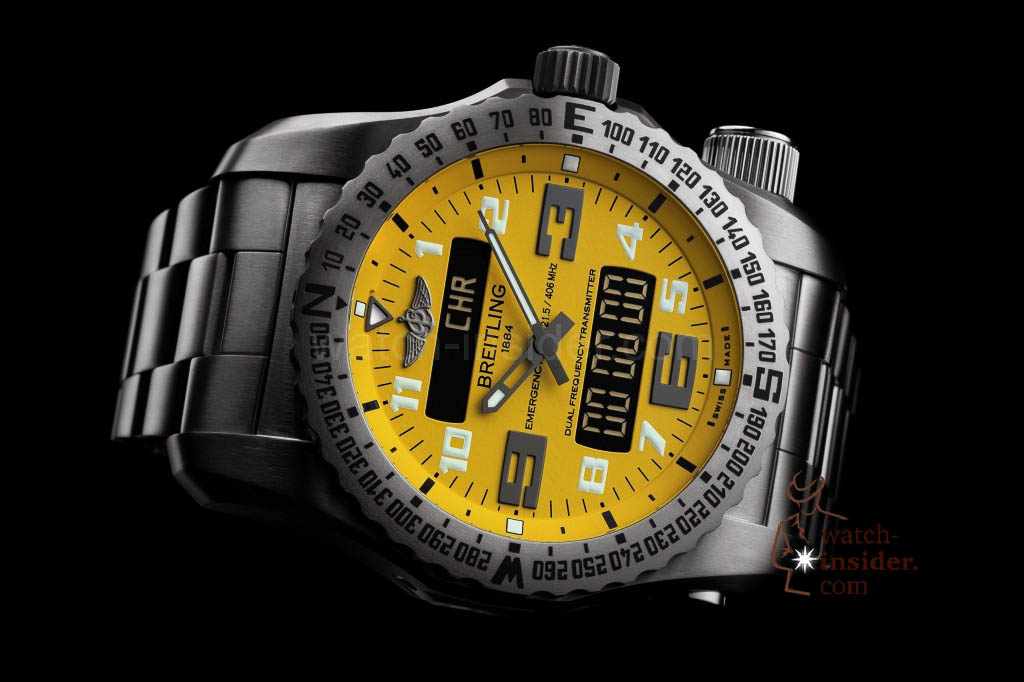 The new Breitling Emergency II presented at Baselworld 2013