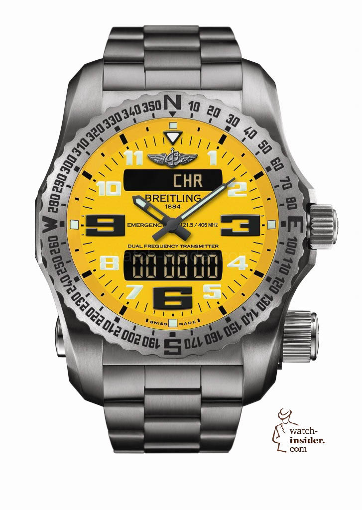 The new Breitling Emergency II presented at Baselworld 2013
