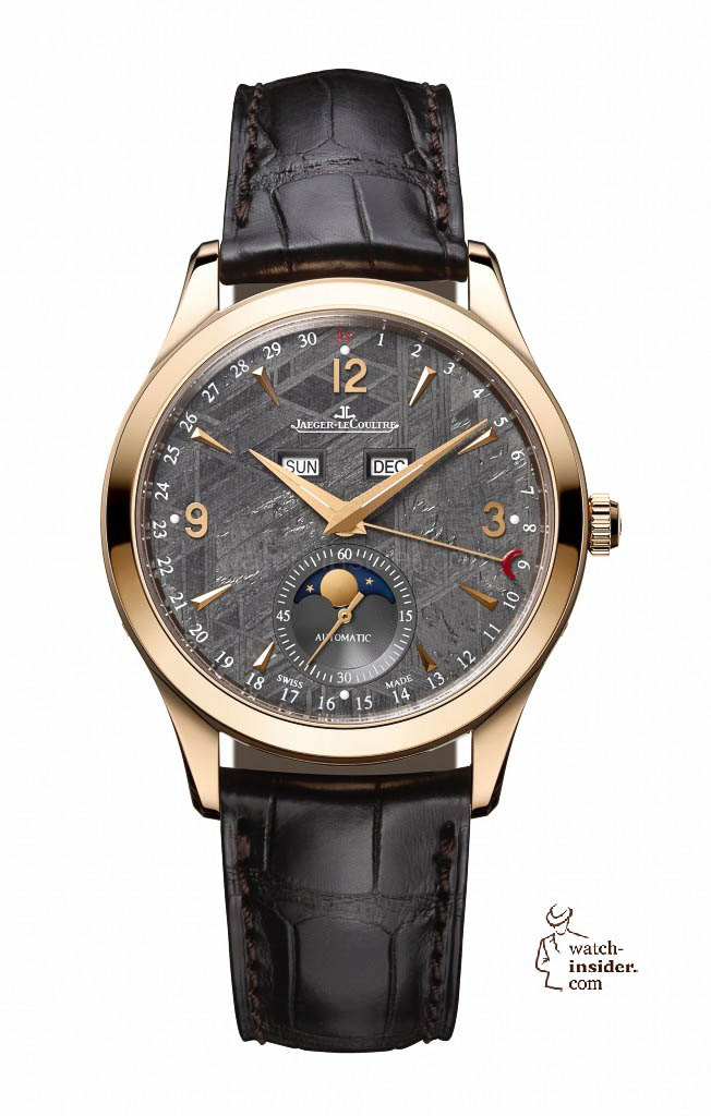 Jaeger-LeCoultre Master Calendar with a meteorite stone dial