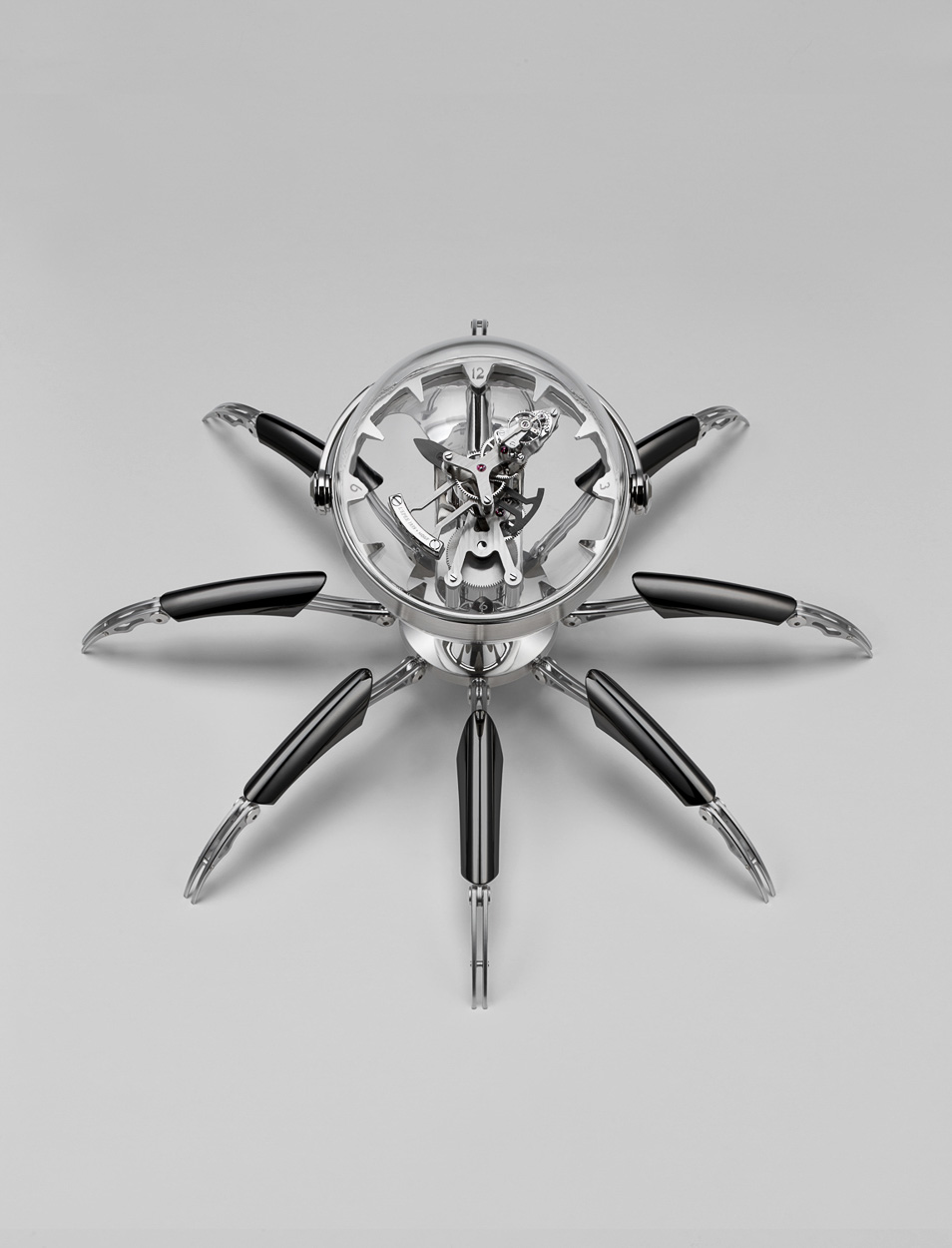 MB&F presents their latest creation the Octopod table clock