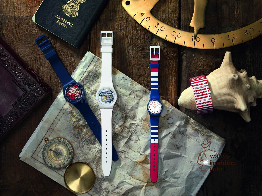 Swatch Red White & Blue Collection 2015