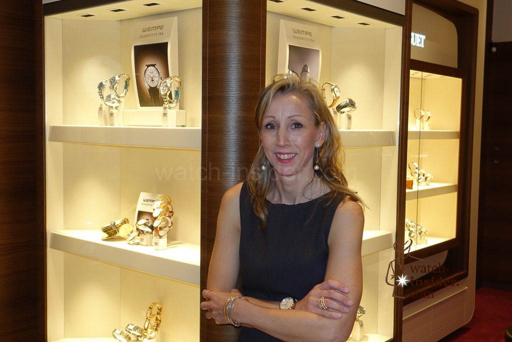 Sophie Hausherr, the watch purchasing manager at Wempe in New York.